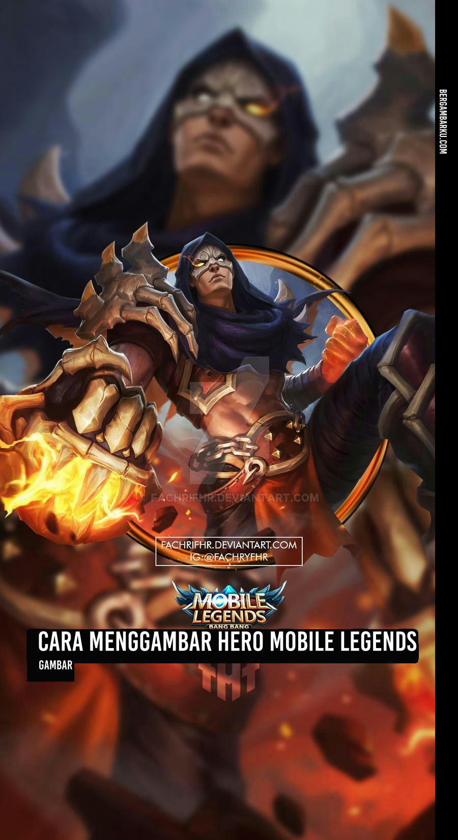 Cara Menggambar Hero Mobile Legends