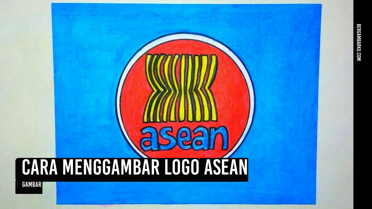 Cara Menggambar Logo Asean